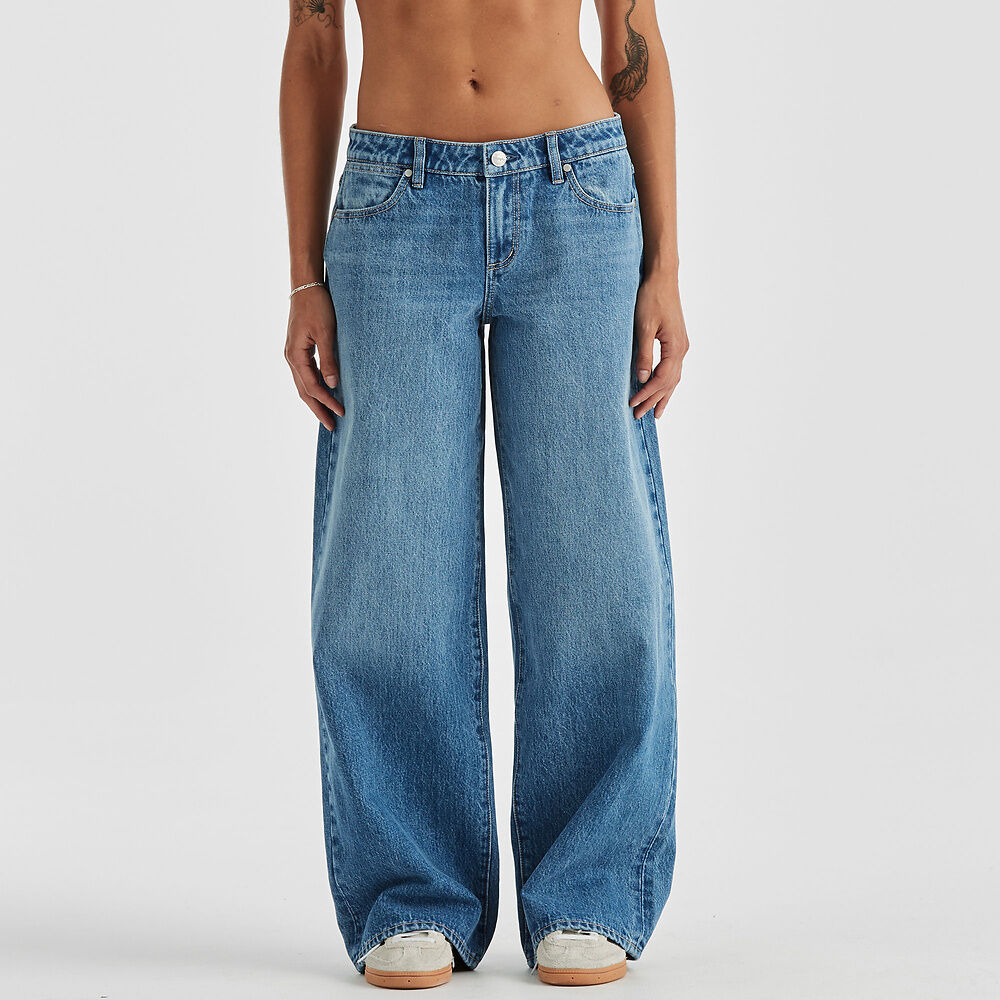 Low Farrah Jeans Mid Days Indigo