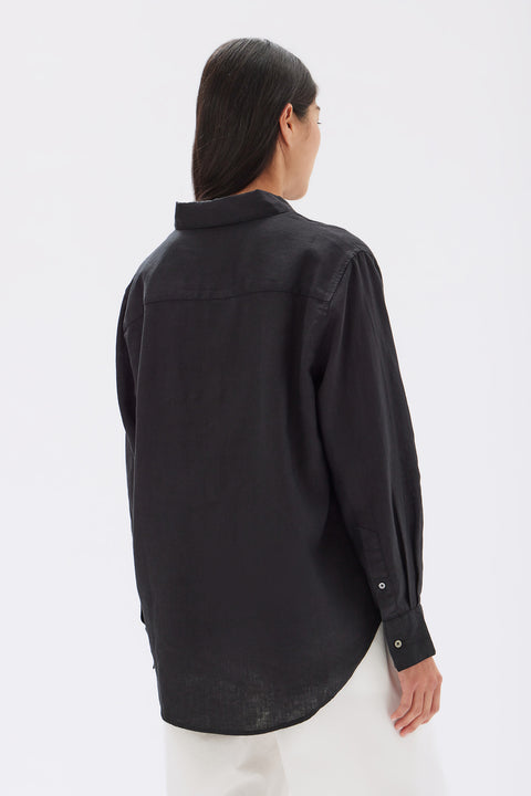 Xander Long Sleeve Shirt Black