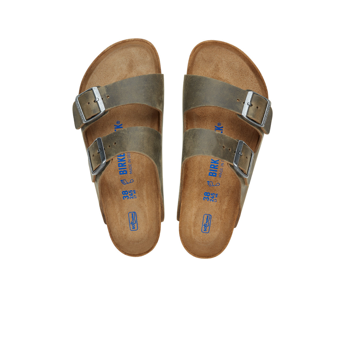Arizona Faded Khaki Oiled Leather
