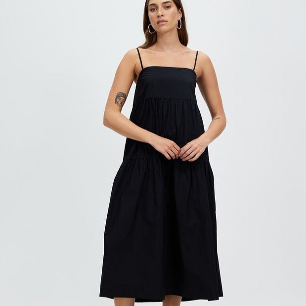Sandy Poplin Dress