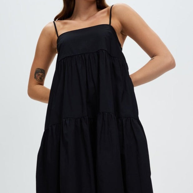 Sandy Poplin Dress