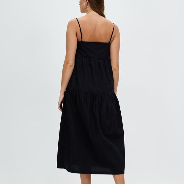Sandy Poplin Dress