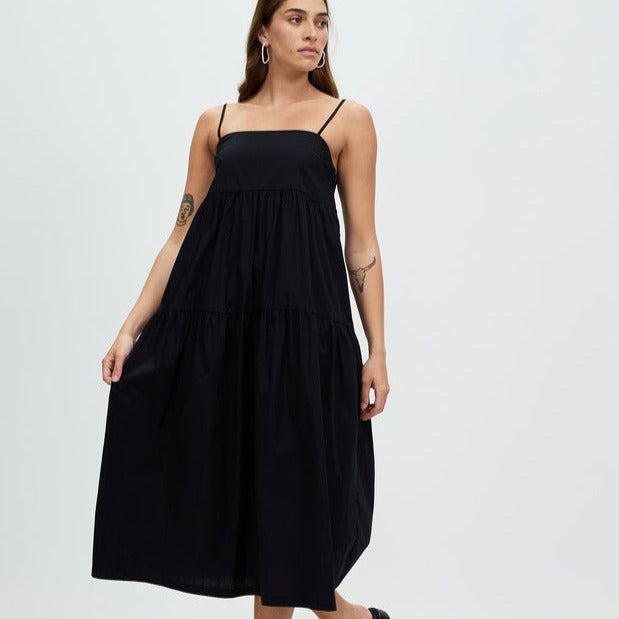 Sandy Poplin Dress