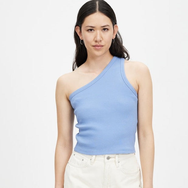 Asymetrical Jersey Tank