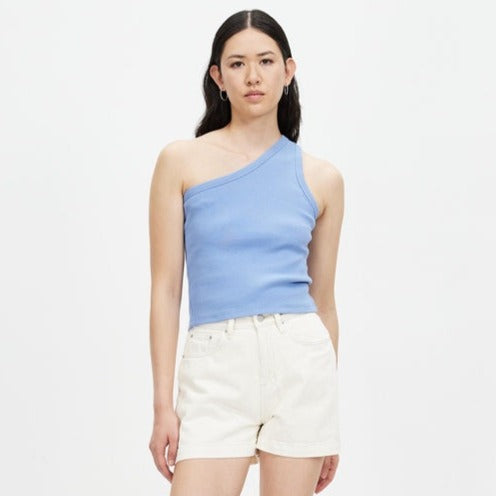 Asymetrical Jersey Tank