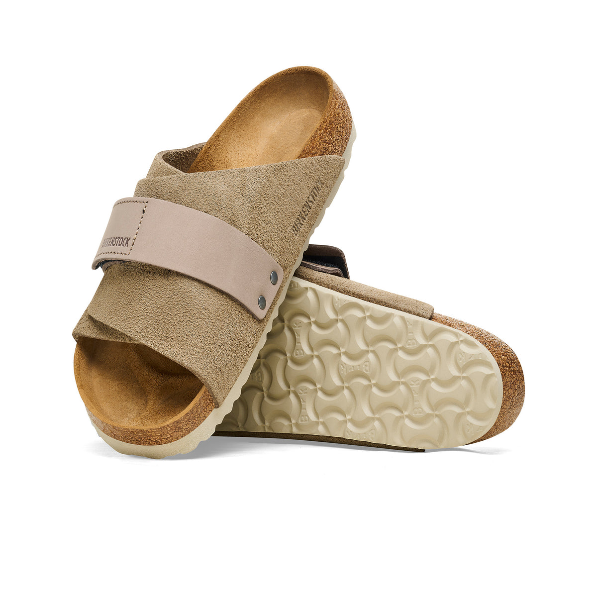 Kyoto Taupe Suede/Nubuck Leather Regular