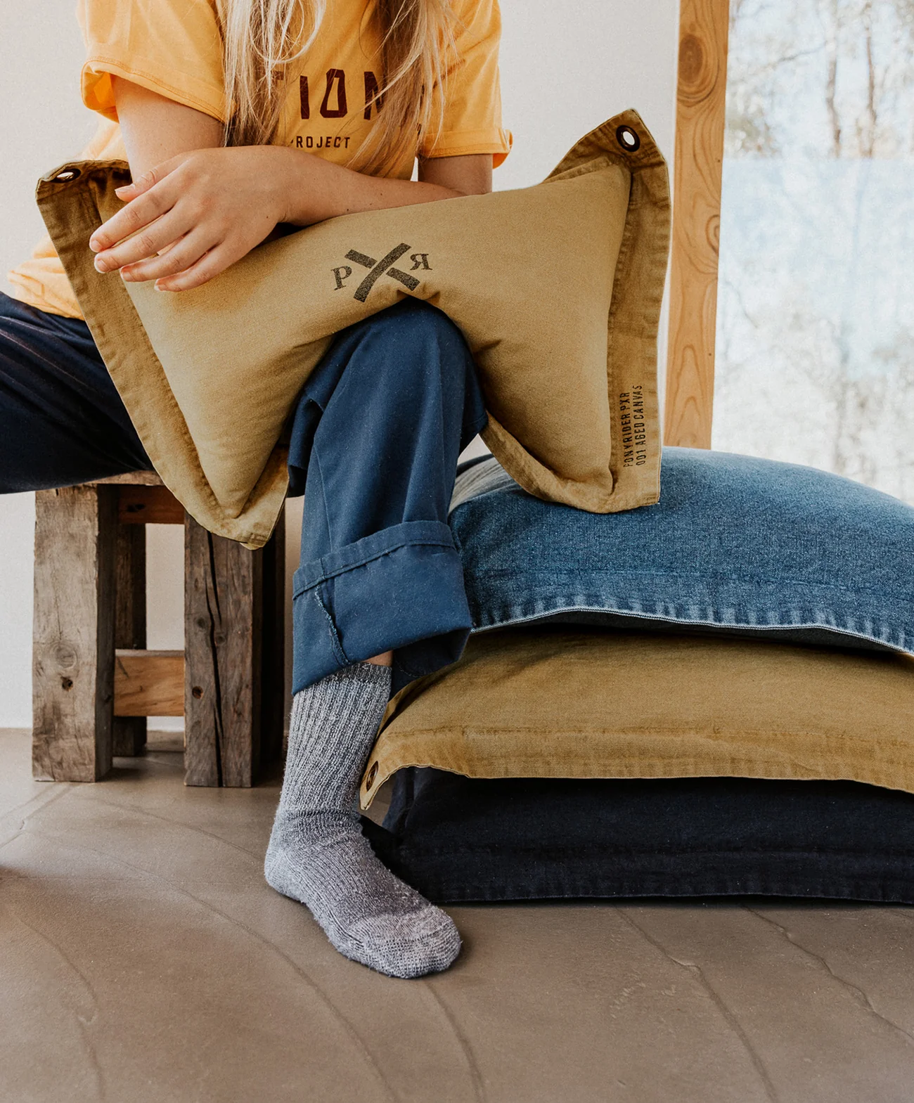 Lil Highlander Rectangle Cushion