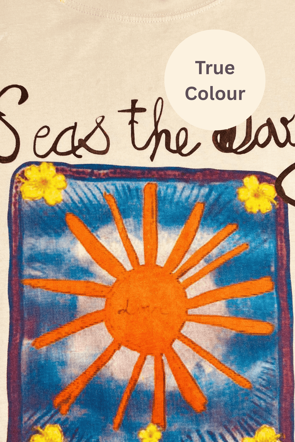 The Very Oversized Seas the Day Hotel Tee