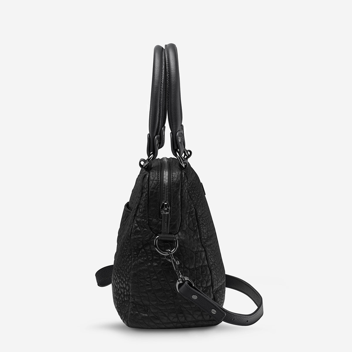 Last Mountains Bag - Black Bubble