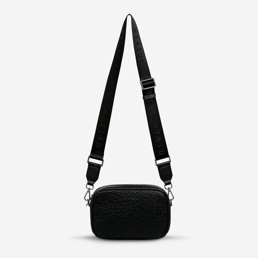 Plunder with Webbed Strap - Black Bubble