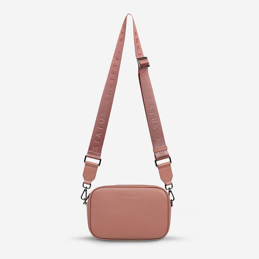 Plunder with Webbed Strap - Dusty Rose