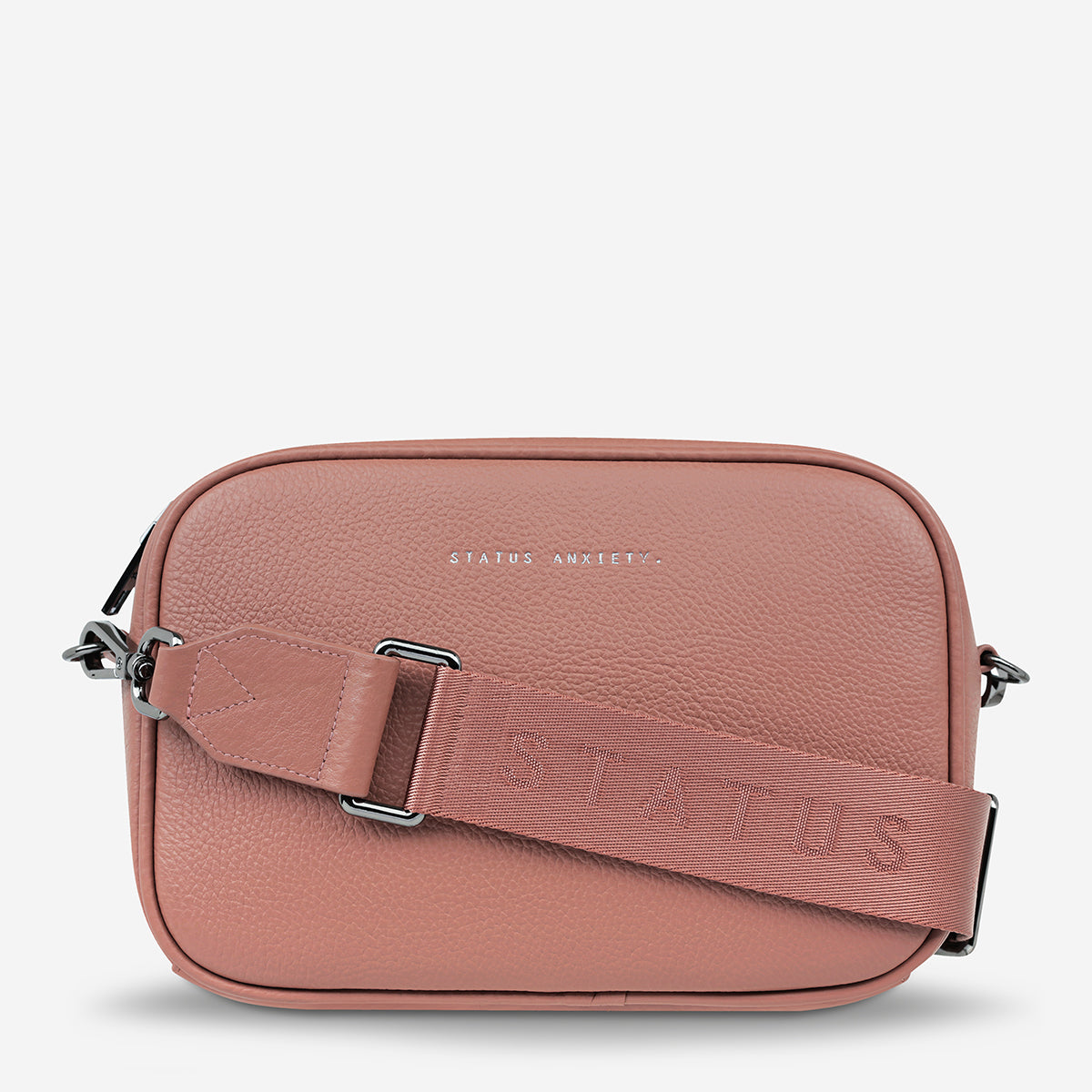 Plunder with Webbed Strap - Dusty Rose