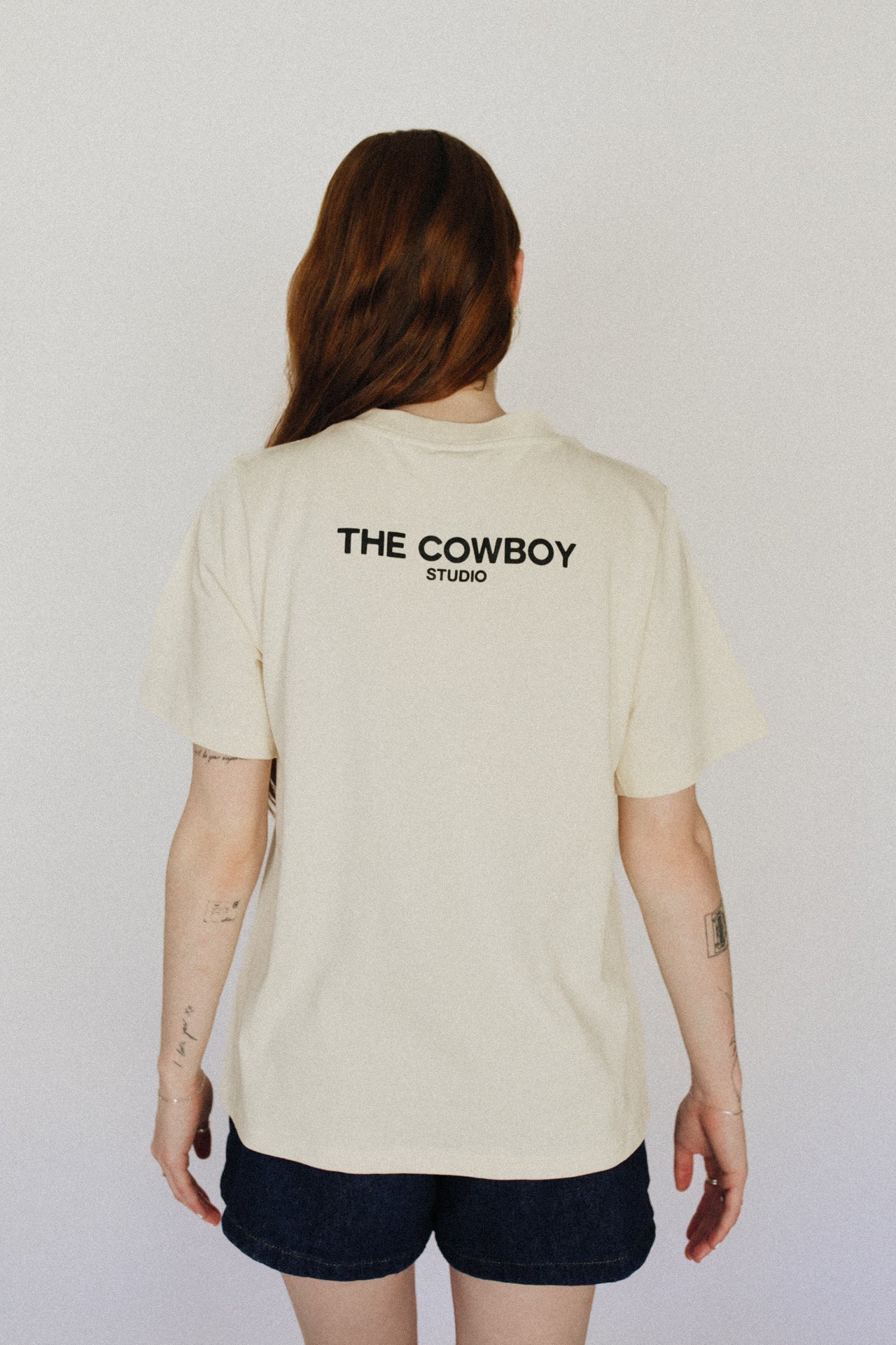 The Girlfriend Tee Ecru