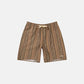 Paisley Stripe Beach Short Tobacco