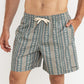 Paisley Stripe Beach Short
