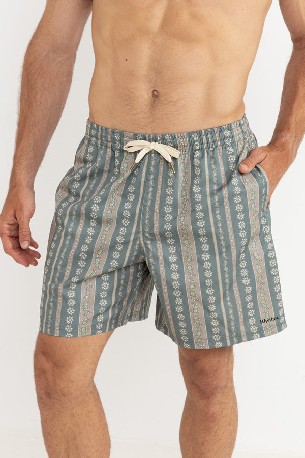 Paisley Stripe Beach Short
