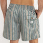 Paisley Stripe Beach Short