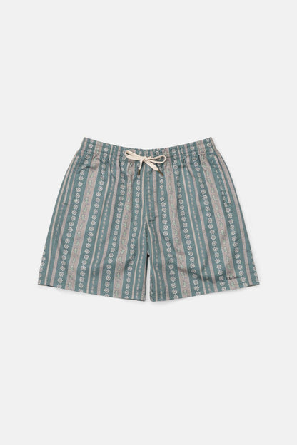 Paisley Stripe Beach Short