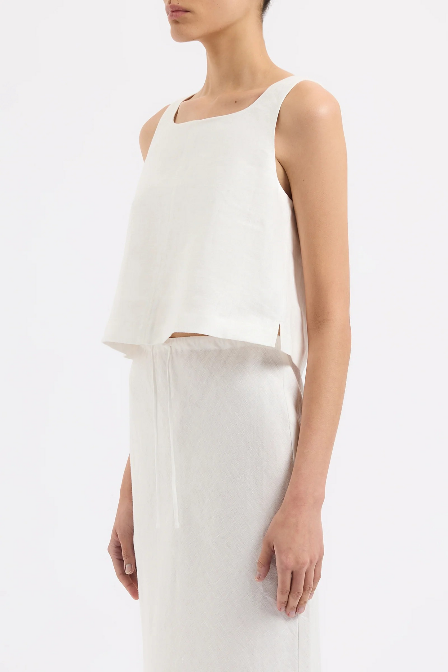 Thilda Linen Top