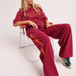 The Chido Pants - Maroon Mermaid