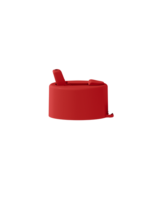 Flip Straw Lid - Atomic Red