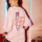 Lady Luck Tee Pink