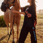 Flaming Cowboy Chido Pants Black