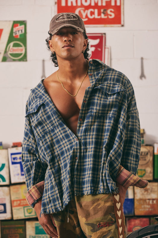 Be Youtiful Sabbi Hotel Flannel Shirt