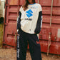 The Long Sleeve Dont Quit Your Day Dream - White