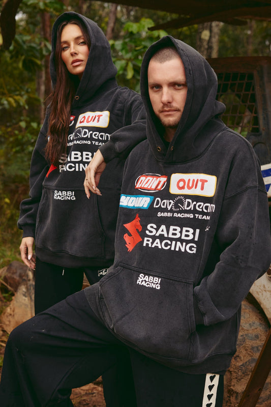 Dont Quit Your Day Dream Hoodie - Black