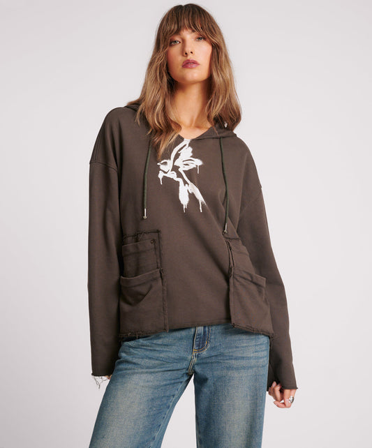 Graffiti Bird Hoodie