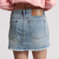 Junkyard Low Waist Relaxed Mini Denim Skirt