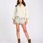 Everyday Denim Shirt Antique White