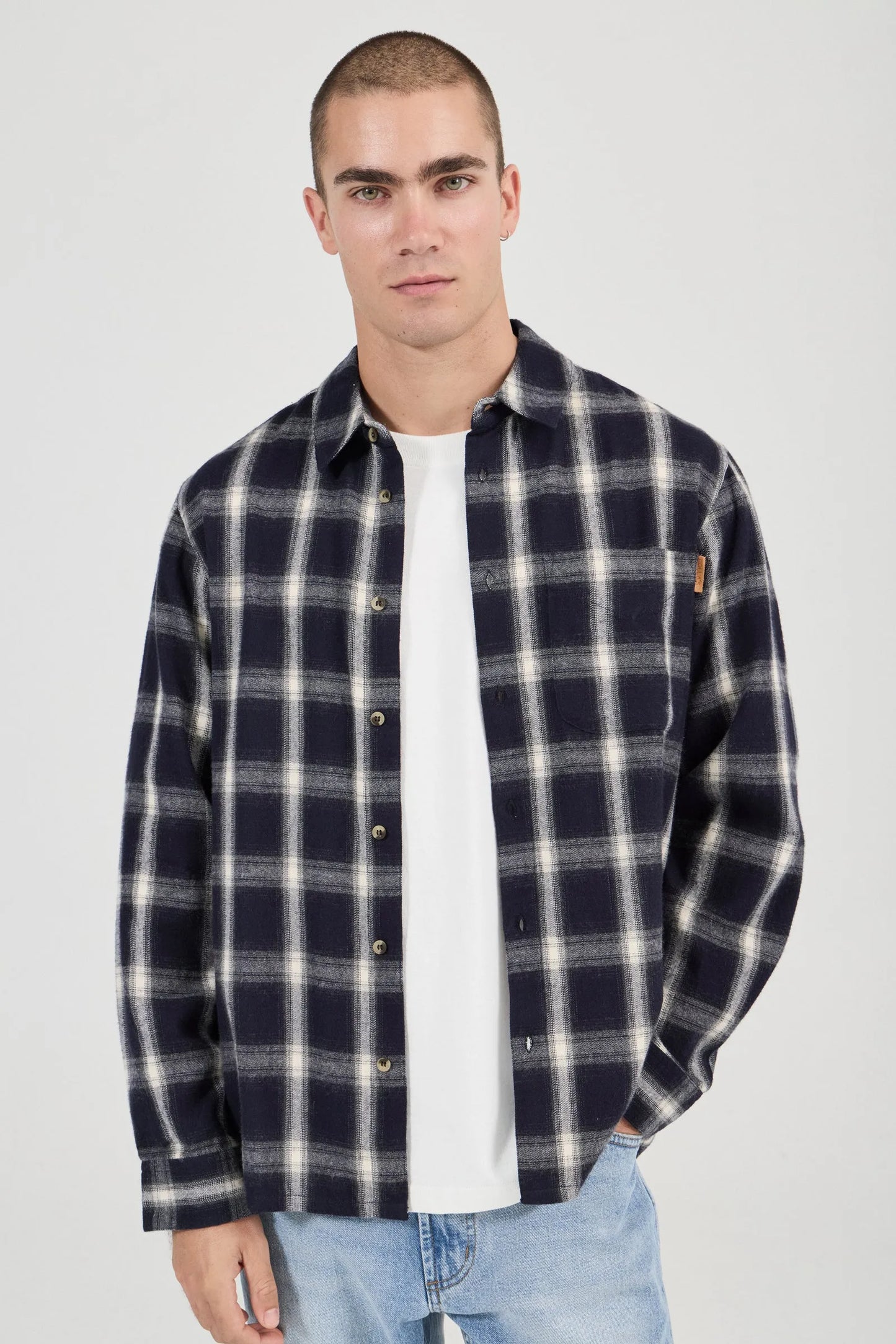 Prep Flannel Check LS Shirt