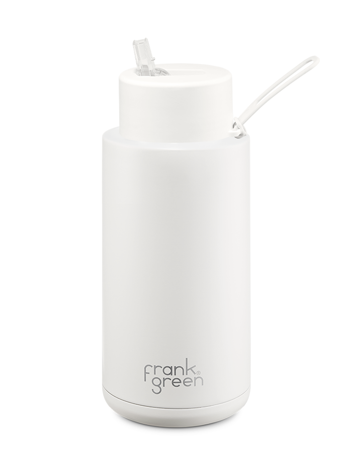 Drink Bottle With Straw 34oz Cloud