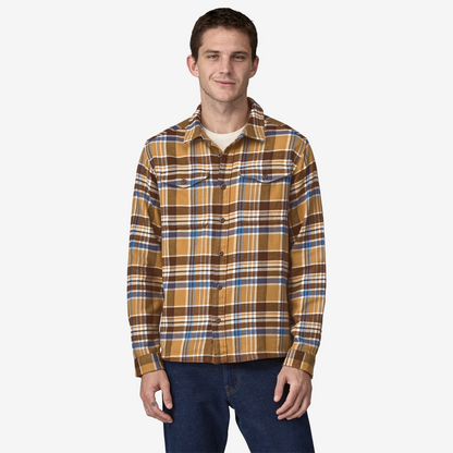Fjord Flannel Shirt Adventurer: Pufferfish Gold