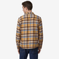 Fjord Flannel Shirt Adventurer: Pufferfish Gold