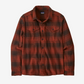 Fjord Flannel Shirt Cascade: Burnished Red