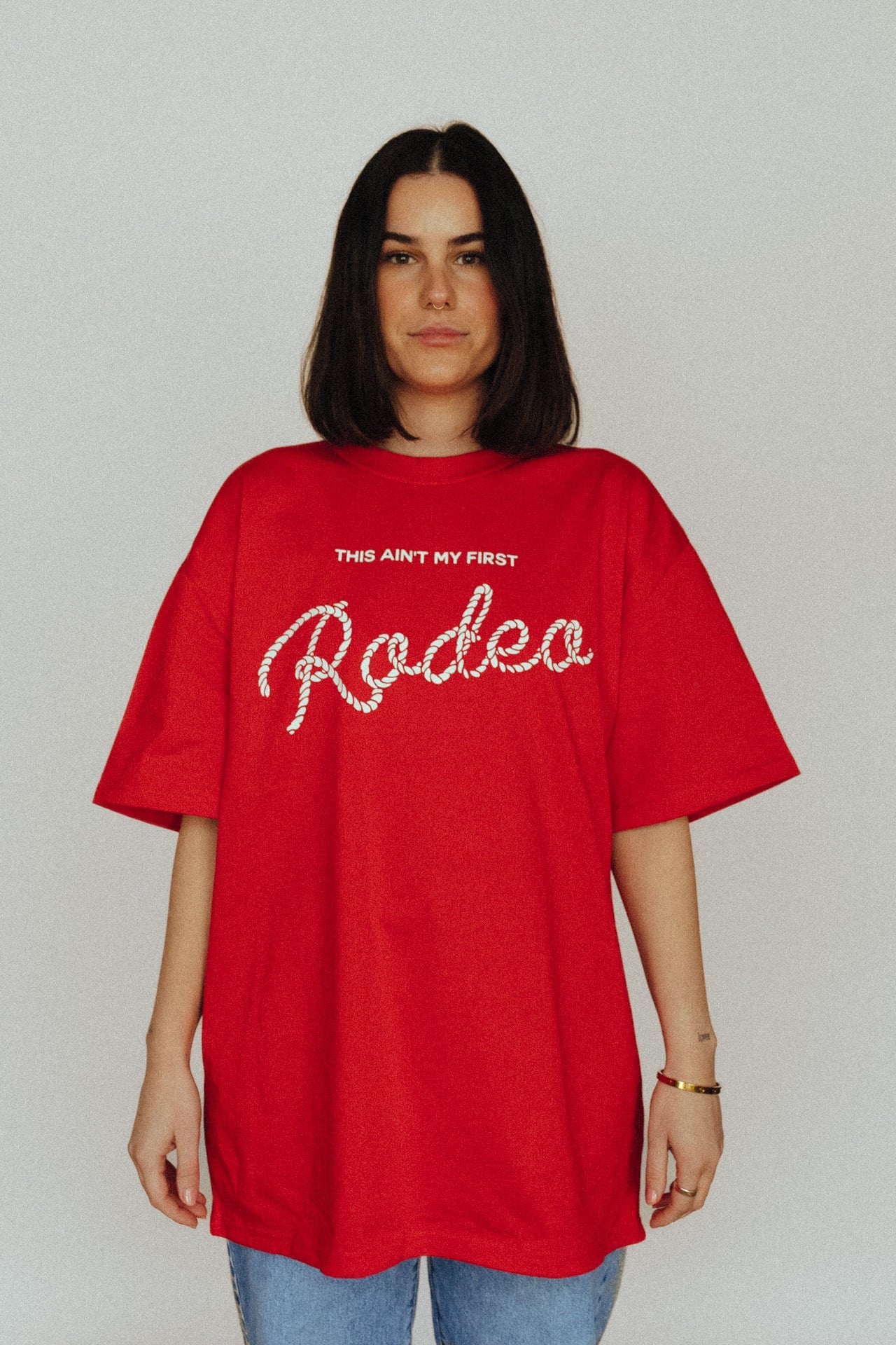 The Boyfriend Tee - Ruby