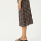 Reverie Hemp Seersucker Midi Skirt