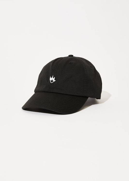 Core Six Panel Cap Stone Black