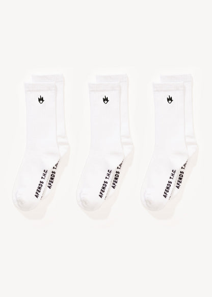 Flame Socks 3 Pack