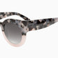 A Dead Coffin Club - Baby Pink Tort to Baby Pink/Black Gradient Lens