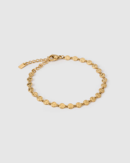 Atlas Gold Bracelet