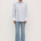 Alec Poplin Stripe Long Sleeve Shirt