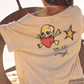 Bad To The Bone Off The Shoulder Tee