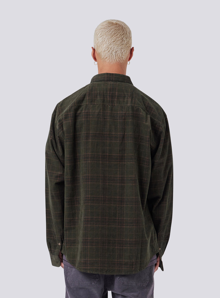 Cabin 2.0 Shirt Forest Cord Plaid XXL