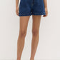 Boxy Denim Short