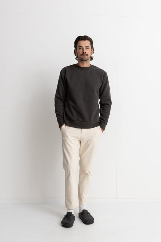 Classic Fleece Crew Black