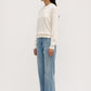 Cotton Cashmere Lounge Sweater Cream